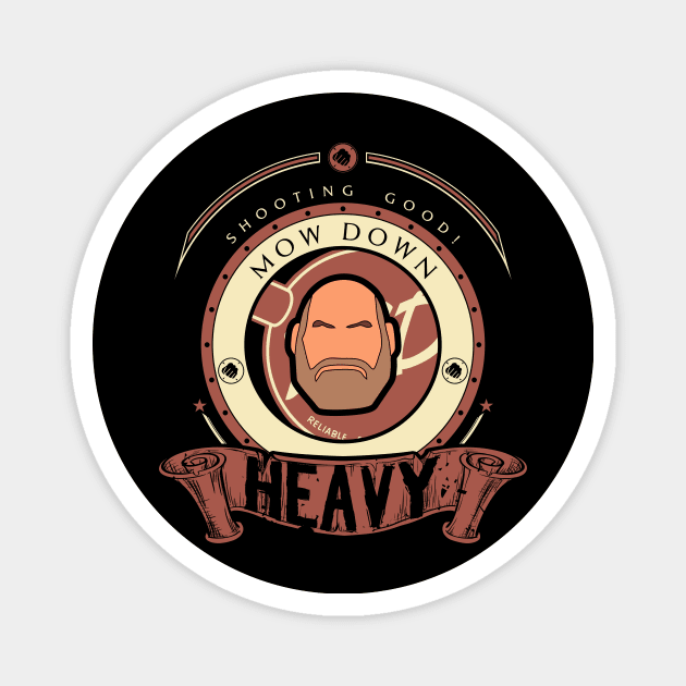 Heavy - Red Team Magnet by FlashRepublic